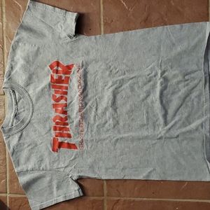 Thrasher Gray Red Tee